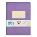 Clairefontaine 1951 Clothbound Notebook - A5, Violet