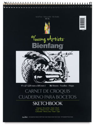 Bienfang Young Artists Sketch and Drawing Pad - Front Cover