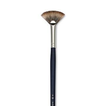 Open in modal - Royal & Langnickel SableTek Brush - Fan Blender, Long Handle, Size 6