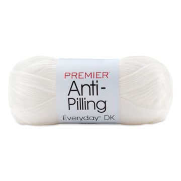 Open in modal - Premier Yarn Anti-Pilling Everyday DK Yarn - White, 273 yards