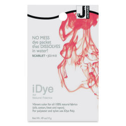 Jacquard iDye - Scarlet, Natural Fabrics, 14 g packet