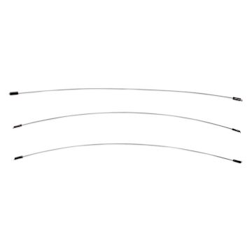 Open in modal - Mudtools Carving Bow 4" Replacement Straight Wires - Pkg of 5