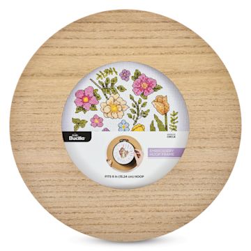 Open in modal - Bucilla Embroidery Hoop Frame - Circle, 6" Dia.