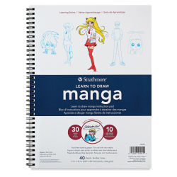 Strathmore Learning Series Instructional Drawing Pad - Learn to Draw Manga