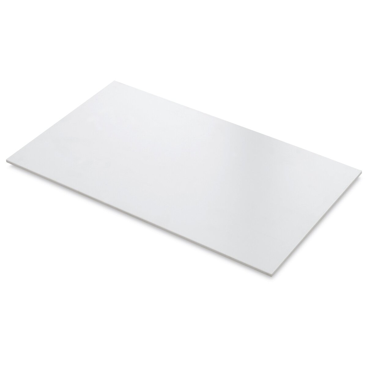 Package of 6 WHITE STYRENE PLASTIC SHEET .010" THICK 7" X 12" 