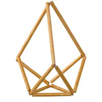 Geometric Himmeli Sculpture 