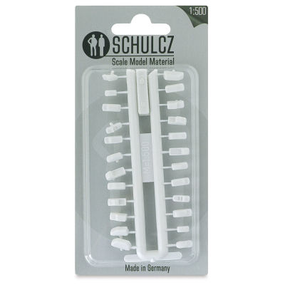 Schulcz Scale Model Vehicles - Cars and Bus, Pkg of 25, 1:500, 1/40" (front of package)
