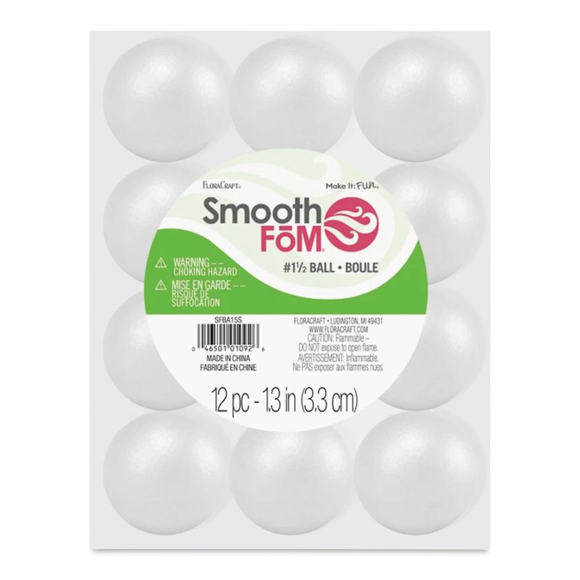 Floracraft Styrofoam Disc 2,3 x 14,7 cm Bianco Floracraft Styrofoam Disc 2,3 x 14,7 cm Bianco