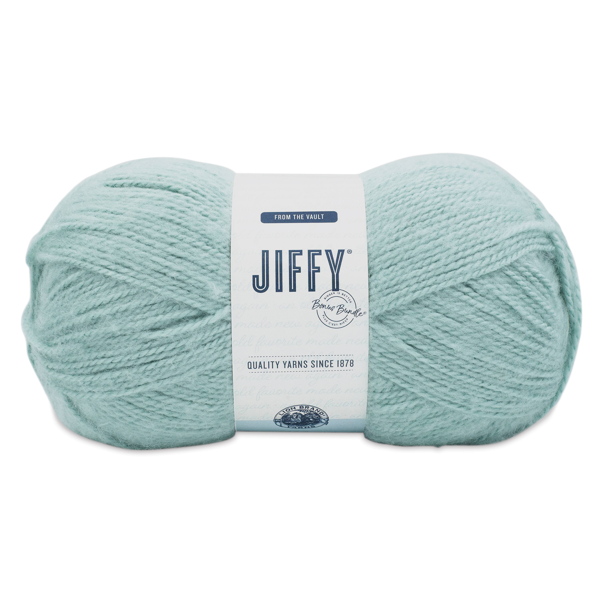 Lion Brand Jiffy Bonus Bundle Yarn - Seafoam, 681 yards