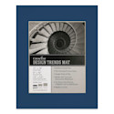 Crescent Pre-Cut Mat - Bottle Blue, (7-1/2