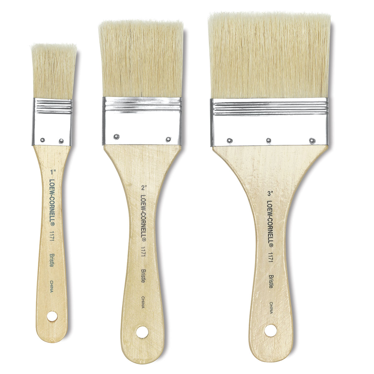 Loew Cornell La Corneille Wash and Flat Watercolor Brushes - Rex Art  Supplies