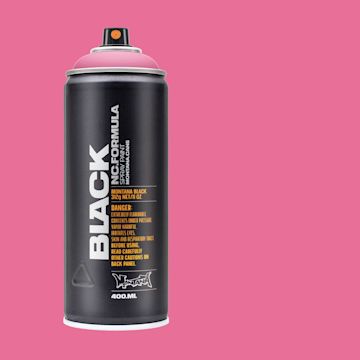 Open in modal - Montana Black Spray Paint - True Magenta 50%, 400 ml can with swatch