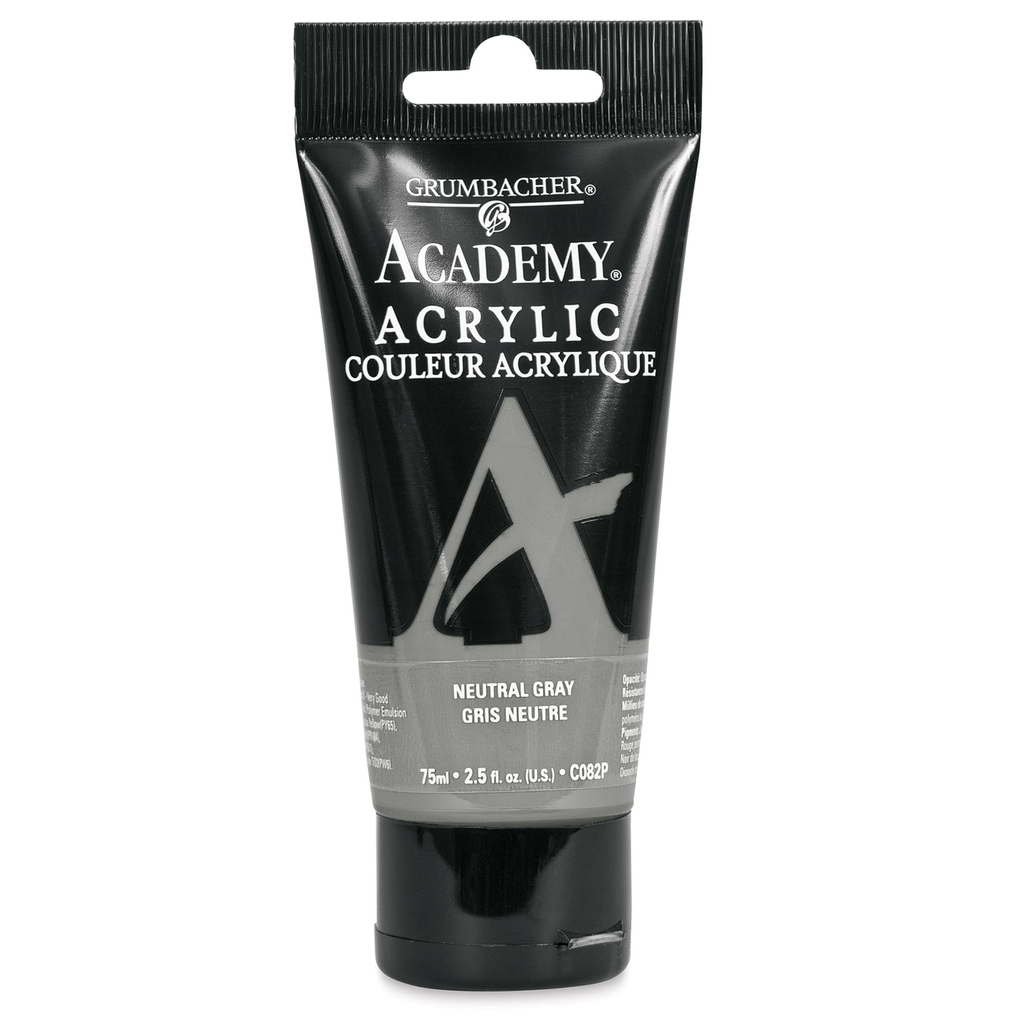 Grumbacher Academy Acrylics - Mixing White, 75 ml tube