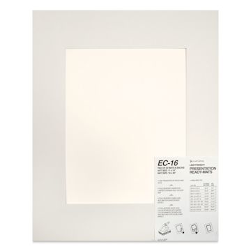 Open in modal - Stu-Art Economy Ready-Mats with Backing - 16" x 20", Pkg of 25, front of packaging