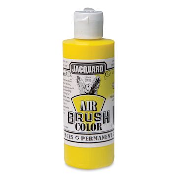 Open in modal - Jacquard Airbrush Paint - 4 oz, Metallic Yellow