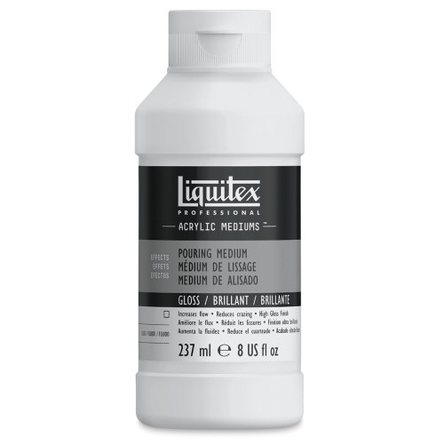 Liquitex Effects Pouring Medium - Gloss, 8 oz bottle