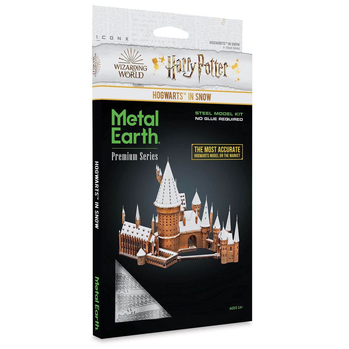 Metal Earth Harry Potter 3D Metal Model Kit - Hogwarts in the Snow