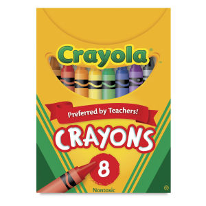 Crayola Crayons - Set of 8 (front of package)
