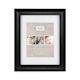 MCS Archival Series Frame with Mat - Front of Black 11 x 14 inch Frame