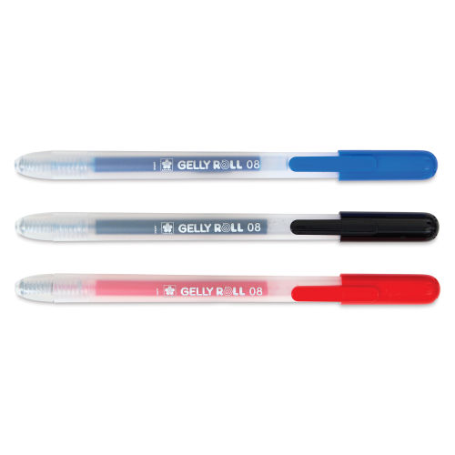 Sakura Gelly Roll Gel Pen Classic White Mixed Set of 3