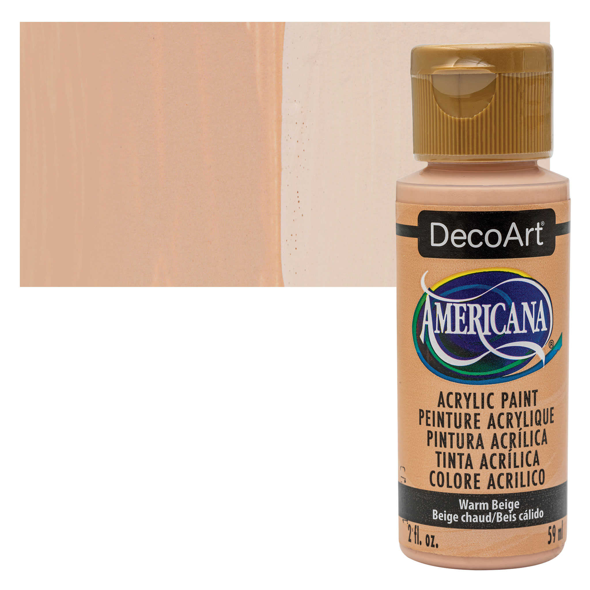 DecoArt Americana Acrylic Paint 2oz Oyster Beige – Northwest