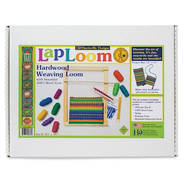 Open in modal - LapLooms Kits - Front of package of large Laploom Kit B