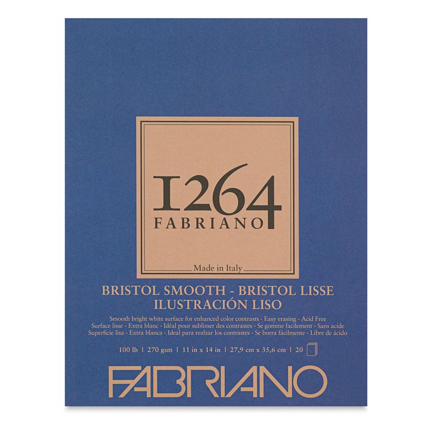 Fabriano 1264 Bristol Pads BLICK Art Materials