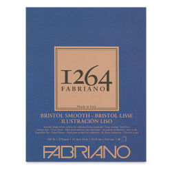 Fabriano 1264 Bristol Pad - 11" x 14", Smooth
