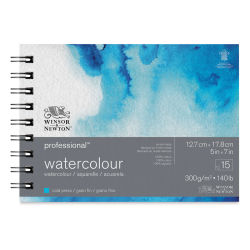 Winsor & Newton Professional Watercolor Pad - 5" x 7", Wirebound
