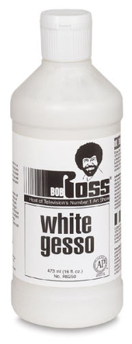 BOB ROSS WHITE GESSO 16oz - 4001128150154
