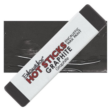 Enkaustikos Hot Sticks Encaustic Wax Paints - Graphite, 13 ml stick