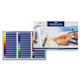 Faber-Castell Goldfaber Studio Oil Pastel Set - Package open showing tray of 36 colors
