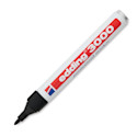 Edding Permanent Marker - Black, 3000, Bullet Nib