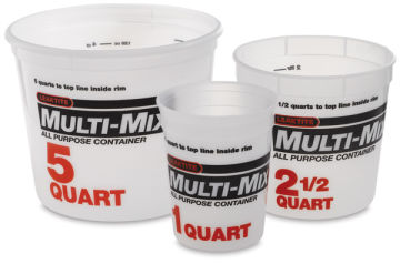 Multi-Mix Plastic Tub  Assorted Sizes shown