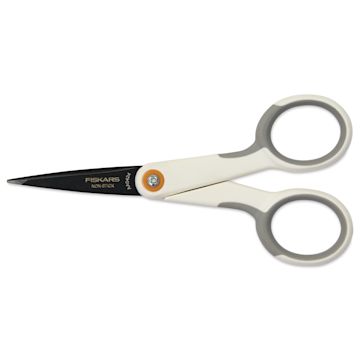 Open in modal - Fiskars SoftGrip Non-Stick Micro-Tip Scissors - 5"