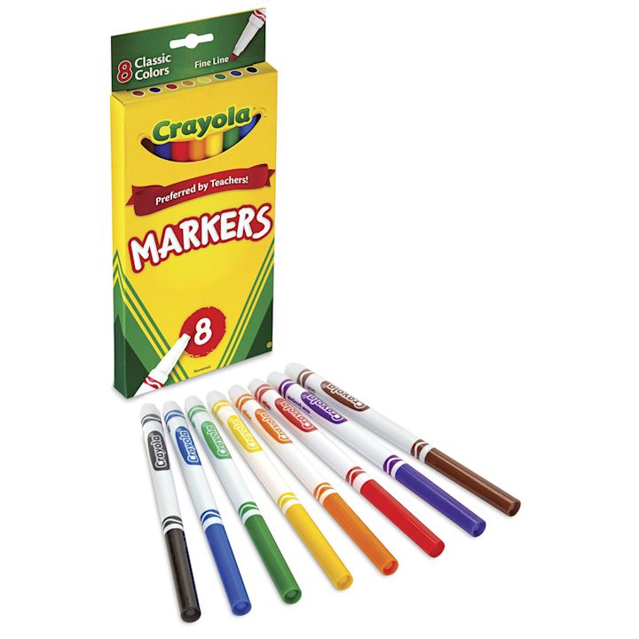 Crayola Fine Line Marker Sets 