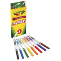 Crayola Fine Line Markers - Classic Colors, Set of