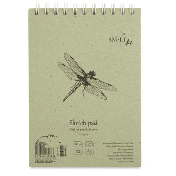 Open in modal - SMLT Art Cream Wirebound Sketch Pad - 5-7/8" x 8-1/4", 70 Sheets