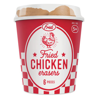 Fred Fried Chicken Erasers (Bucket packaging)