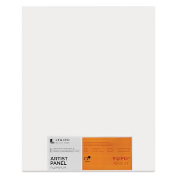 Open in modal - Legion Yupo Aluminum Artist Panel - 16" x 20", 1/8", front of packaging