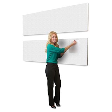 Open in modal - Screenflex Acoustical Panel - 90" x 22", White