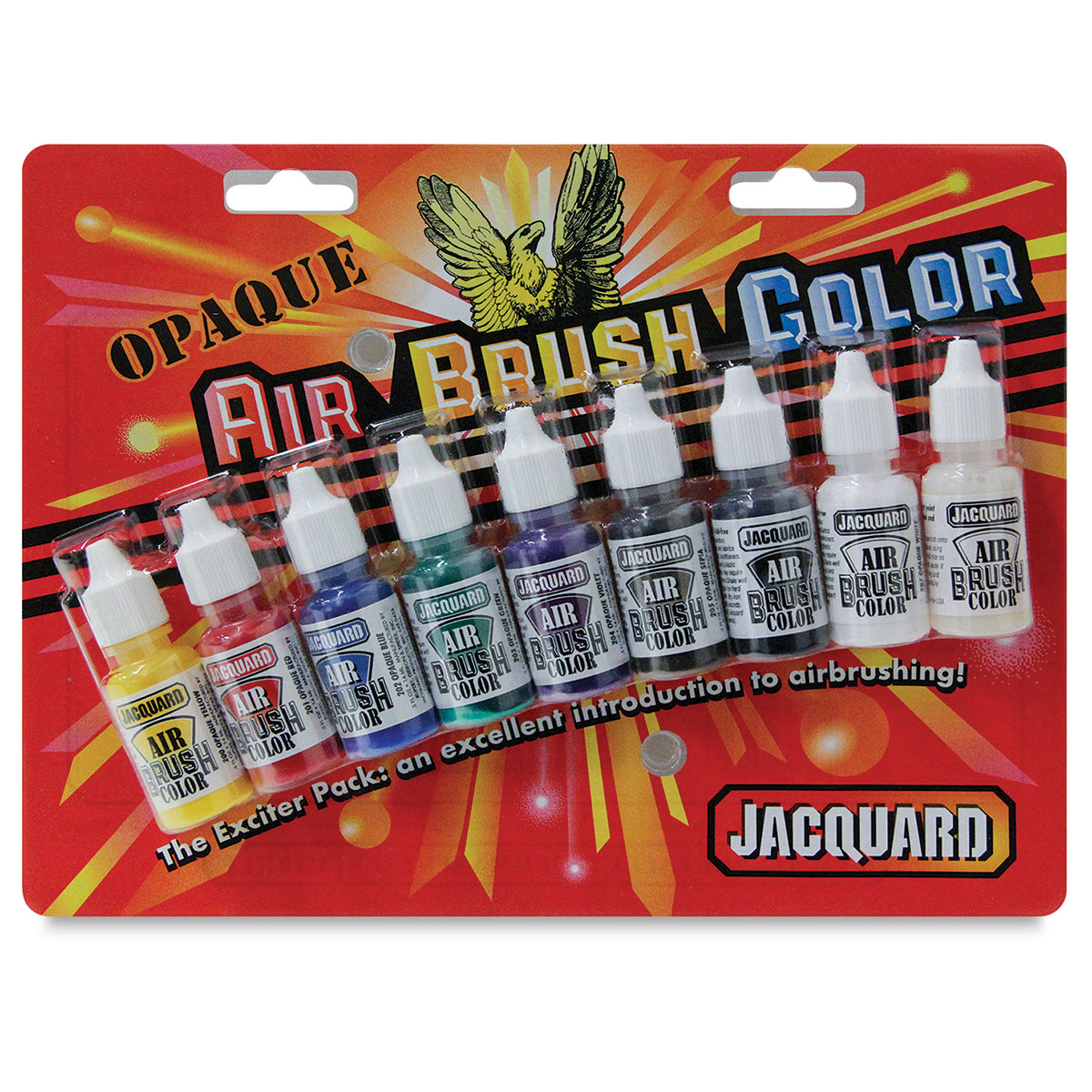 Jacquard Airbrush Paint - 16 oz, Opaque Black