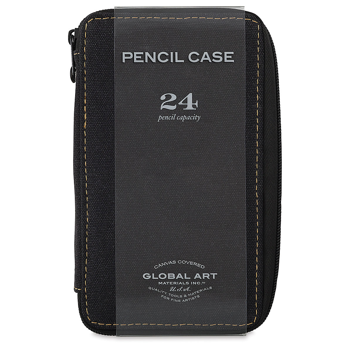 Global Art Canvas 120 Pencil Case Steel Blue
