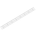 Plastruct Styrene Structural Hand Rails - 1:24 Scale, 1-3/4" H x 3" W x 24" L
