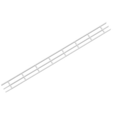 Open in modal - Plastruct Styrene Structural Hand Rails - 1:24 Scale, 1-3/4'' H x 3'' W x 24'' L