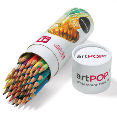 artPOP! Premium Watercolor Pencils - Set of 48 (pencils in canister)
