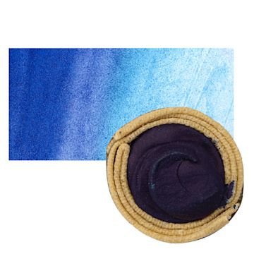 Open in modal - Beam Paints Watercolor Paintstone - Almost Night stone and swatch
