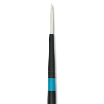 Open in modal - Princeton Series 6500 Aspen Synthetic Brush - Short Handle, Script Liner, Size 4, close-up