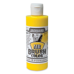 Jacquard Airbrush Paint - 4 oz, Bright Yellow