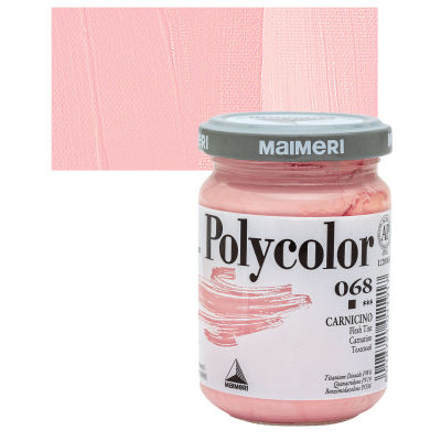 Maimeri Polycolor Vinyl Paints - Flesh Tint, 140 ml Jar